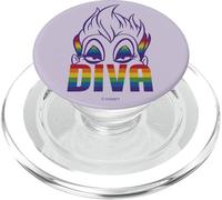 Disney Villains Ursula Diva Rainbow Logo PopSockets PopGrip per MagSafe