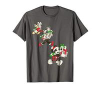 Disney Vintage Mickey Goofy and Donald Holiday T-Shirt