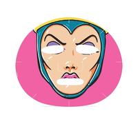 Disney Wicked Villains Evil Queen - Maschera cosmetica in foglio