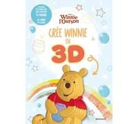 Disney Winnie l'Ourson - Crée Winnie en 3D - 2 planches de stickers épais pour construire ta figurine - 16 pages de coloriage