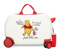 Disney Winnie & Piglet Bagagli, Unisex - Bambini e ragazzi, Bianco, 31 x 45 x 20 cm