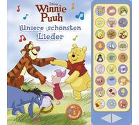 Libro sonoro 27 tasti – Winnie Puuh (Disney) – 27 canzoni per bambini – Copertina rigida con note