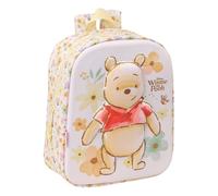 WINNIE THE POOH - Zaino da asilo 3D, facile da pulire, ideale per bambini di diverse età, comodo e versatile, qualità e resistenza, 22 x 10 x 27 cm