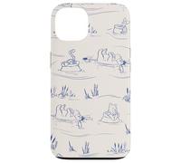 Disney Winnie the Pooh and Friends Hunny Pots Down the River Custodia per iPhone 13