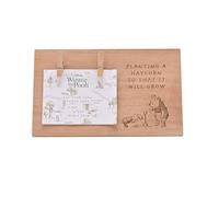 Disney Winnie The Pooh Baby Scan Frame - Cornice rustica in legno da appendere con clip - Regalo di annuncio del nuovo bambino - Decorazione classica della scuola materna Pooh - ricordo Disney per
