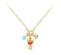 Disney Winnie The Pooh Ciondolo Con Stones Collana Peers Hardy