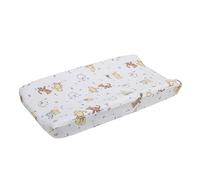 Disney Winnie The Pooh Classic Pooh 100% cotone trapuntato fasciatoio copertina, avorio/burro/acqua/arancione, 1 pezzo (confezione da 1)