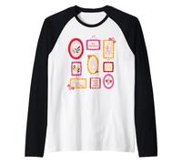 Disney Winnie the Pooh Cross Stitch Frames 100th Anniversary Maglia con Maniche Raglan