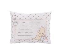 disney Winnie The Pooh - Cuscino decorativo per la nascita, personalizzato, avorio, blu, giallo