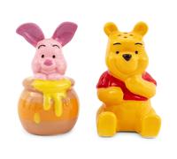 Disney Winnie the Pooh e Piglet Sale and Pepper Shakers Set di 2
