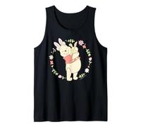 Disney Winnie the Pooh Easter Bunny Hug Pastel Spring Flower Canotta