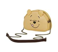 Disney Winnie The Pooh Face-Borsa a Tracolla Heady, Giallo, 20.5 x 15 cm
