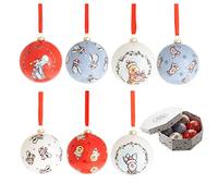 Disney Winnie The Pooh & Friends - Set di 7 palline di Natale in confezione regalo