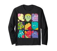 Disney Winnie the Pooh Heffalumps & Woozles Grid Maglia a Manica