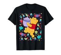 Disney Winnie the Pooh Heffalumps & Woozles Hunny Collage Maglietta