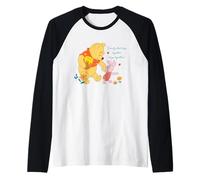 Disney Winnie the Pooh & Piglet Family Trip Vacation 2026 Maglia con Maniche Raglan