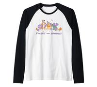 Disney Winnie the Pooh Sweet and Spooky Halloween Candy Maglia con Maniche Raglan