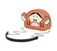 Disney Winnie The Pooh Tiger Face-Borsa a Tracolla Heady, Arancione, 20.5 x 15 cm