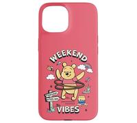 Disney Winnie the Pooh Weekend Vibes Puro Divertimento Custodia per iPhone 15