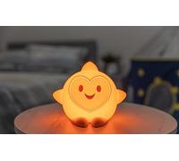 Disney Wish 79616 - Luce notturna a LED che cambia colore, ideale per bambini, camera da letto, bagno, sala giochi, alimentazione USB o a batteria, 79616