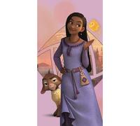 Disney Wish Asha Asciugamano Da Doccia Asciugamano Da Spiaggia 70 X 140 Cm