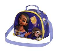 Disney Wish Star-Porta Merenda 3D, Lilla, 25.5 x 20 cm