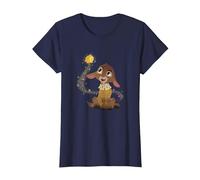 Disney Wish Valentino & Star Magical Wishing Duo Portrait Maglietta, Donna, Navy, S