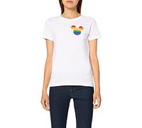 Disney WODMICKTS134 T-Shirt, Bianco, S Donna