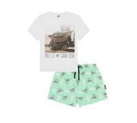 Disney Womens The Mandalorian and the Child Baby Yoda Short Ladies Pyjamas