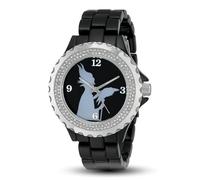 Disney Women's W001797 Maleficent Watch Analog Display Analog Quartz Black Watch