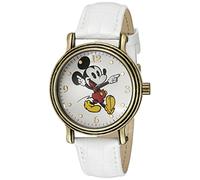 Disney Women's W001871 Mickey Mouse Analog Display Analog Quartz White Watch