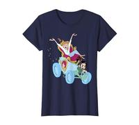 Disney Wreck-It Ralph 2 Cinderella And Vanellope Driving Maglietta, Donna, Navy, L