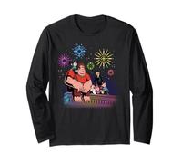 Disney Wreck-It Ralph & Friends New Year's Eve Fireworks Maglia a Manica