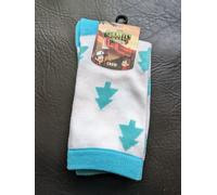 Disney Xd Gravity Falls Calzini Scarpa Sz 9 - 11 Bianco Blu Albero Dipper Mable