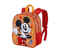 Disney Zaino 3D Piccolo, 26 x 31 cm, Capacità 8.5 L, Arancione Whisper