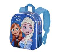 Disney Zaino 3D Piccolo, 26 x 31 cm, Capacità 8.5 L, Blu Dream