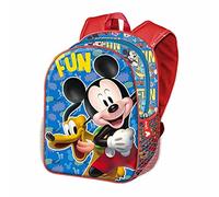 Disney Zaino 3D Piccolo, 26 x 31 cm, Capacità 8.5 L, Multicolore Fun