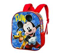 Disney Zaino Basic, 31 x 39 cm, Capacità 18.2 L, Multicolore Topolino