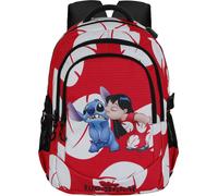 DISNEY Zaino 'Lilo and Stitch Kiss-PLUS Running' blu / rosso / bianco Bambini DISNEY One Size