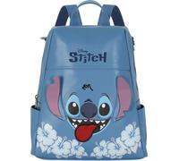 DISNEY Zaino 'Lilo and Stitch Tongue-Shield' navy / opale / rosa / rosso Bambini DISNEY One Size