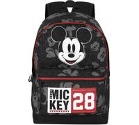 DISNEY Zaino 'Mickey Mouse Year-Fan' grigio / rosso / nero / bianco Bambini DISNEY One Size