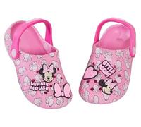 Disney Zoccoli e Sandali Minnie Mouse con ciondoli, per Bambini, da Interno e da Esterno, con Cinturino alla Caviglia