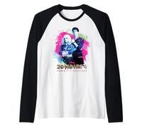 Disney ZOMBIES 4: Dawn of the Vampires Movie Zed & Addison Maglia con Maniche Raglan