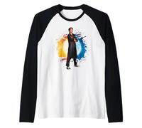 Disney Zombies 4 Victor The Vampire Official Maglia con Maniche Raglan