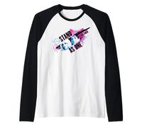 Disney Zombies 4 Zed & Addison Stand Together as One Maglia con Maniche Raglan