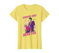 Disney Zombies Addison And Zed Zombies Have More Fun Maglietta, Donna, Limone, S