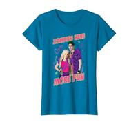 Disney Zombies Addison And Zed Zombies Have More Fun Maglietta, Donna, Zaffiro, 3XL