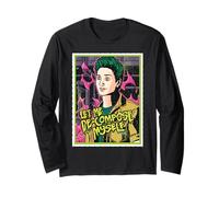 Disney ZOMBIES Zed "Let Me De-Compose Myself" Pop Art Style Maglia a Manica
