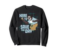Disney Zootopia 2 Flash Sloth "Here to Save the Day" Funny Felpa