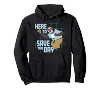 Disney Zootopia 2 Flash Sloth "Here to Save the Day" Funny Felpa con Cappuccio